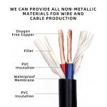 36KD 3mm Cable Pp Filler , Fibrillated Polypropylene Cable Filler for sale