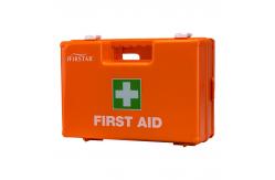 China 218pcs Contents First Aid Kit Boxes Empty ABS First Aid Hard Case supplier
