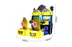 China ODM Car Racing Racing Arcade Machine Simulator Driving Game 110V supplier