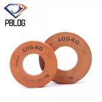 Glass Ceramic Slate Edge Processing Tools Rubber Polishing Wheel with Red Grit 40-80 for sale