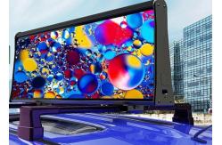 China Cab Screens Automotive LED Signage Displays Low Cost, Vivid Taxi Roof LED Displays supplier