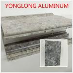 Marble Texture Aluminium Kitchen Profile Annealing Treatment T1 T4 T5 for sale