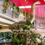 Lifelike Real Animatronic Dinosaur Model Long Neck Brachiosaurus Dinosaur for Mall for sale