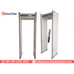 Security Body Scanner Walk Through Metal Detector With Human Indicating Lights for sale