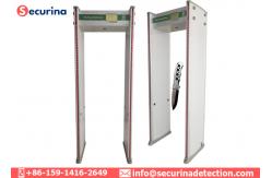China Security Body Scanner Walk Through Metal Detector With Human Indicating Lights supplier