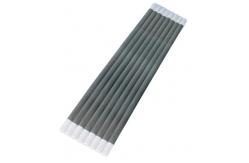 China 100W Resistive Heating Elements 1600C Silicon Carbide Elements supplier