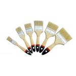 2 White Bristle Paint Brush Bulk with Wood Handle for sale