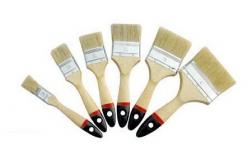 China 2 White Bristle Paint Brush Bulk with Wood Handle supplier