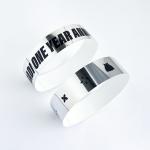Eye-Catching Glitter Holographic Party Wristbands with Personalized Logo