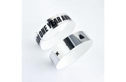 China Eye-Catching Glitter Holographic Party Wristbands with Personalized Logo supplier