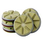 High Speed Diamond Floor Polishing Pads Convenient Without Left Waterlogging for sale