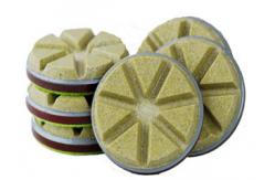 China High Speed Diamond Floor Polishing Pads Convenient Without Left Waterlogging supplier