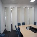 Conference room Acoustic Internal Folding Decorative Acoustic Panel Movable Partition Wall for sale