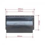 Animal Breeding Poultry Ventilation Window PP Rain Shield Air Circulation System