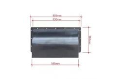 China Animal Breeding Poultry Ventilation Window PP Rain Shield Air Circulation System supplier