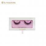 Wholesale Custom Printing Rigid Cardboard Paper Box Cosmetic Paper Box False Eyelash Packing Box for sale