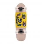 Landyachtz Dinghy Blunt Wild Cats Cruiser Complete Skateboard - 8.6 x 28.5 for sale