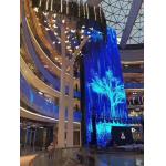 P3.91 LED Transparent Video Display Screen Indoor 500x1000mm 1920hz refresh Window Glass LED Advertising Screen Display for sale