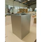 Custom Stainless Steel Rectangular Garden Planter Extra Large Metal Flower Pot