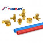 Brass Adapter Pex Sliding Fitting 1/2 Inch Lead Free Pex Tube Fitting