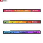 38.5 Inch Taxi Strip LCD Advertising Screen , Wide Totem Stretched Bar LCD Monitor for sale
