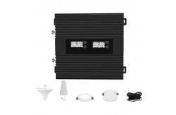 China 80dB Dual Band Signal Booster 900MHz 1800MHz Mobile Signal Repeater supplier