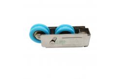 China Professional Factory Easy to Install Pulley Blue Door Window Pulley supplier