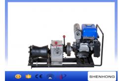 China 10KN YAMAHA Engine Cable Pulling Tools Belt Driven / Cable Powered Winch supplier