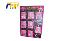 China CMYK Printing Various Shape Cardboard Side Wing Display With Fine Workmanship supplier