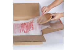 China Thick LDPE Plastic Fanfolded Pre Opened Bags For Dry Ice supplier
