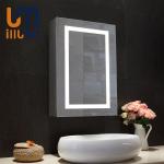 Wall Mounted LED Lighted Bathroom Mirror Cabinet in Modern Style with Aluminum Chassis for sale