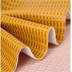 Color Multi-Choice Straw Mat Leather Plaid PVC Weaving Artificial Leather Handbag Bag Shoe Leather for sale