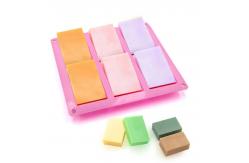China Rectangular Silicone Kitchen Product Soap Mold Flexible Practical supplier