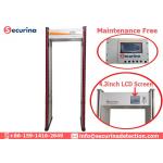 Full Body Walk Through Security Detector Door Frame Arched Metal Scaner 8 Zones for sale