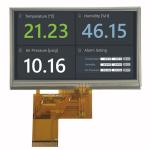 TFT LCD Display 4.3 Inch with Resistive Touch 480x272 ST7282T2 40 Pin RGB Interface for sale
