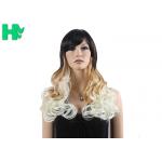 Tangle Free Whole Lace Synthetic Wigs For Women Natural Curly for sale