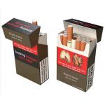 2000pcs ISO9001 Cigarette Packaging Box Paperboard Custom Flip Top Disposable TUV for sale