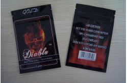 China Custom PET / VMPET / PE 100 micron Herbal Incense Packaging supplier
