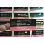 Self Adhesive Labels / 10ml Vial Labels Stickers With Laser Logo Stamped for sale