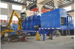 China Portable Mobile Scrap Metal Baler / Steel Baling Press High Efficiency supplier