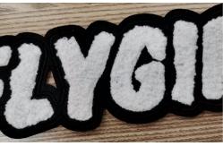 China Customized Design Towel Embroidery Patch Heat Transfer Labels For Clothes supplier