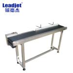 220 Volt 120W Belt Conveyor B6 Machine Leadjet For Lass Bottle Plastic Bag for sale