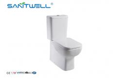 China Sanitary Ware Ceramic Close Coupled Toilet with Soft Surface SWA1021 supplier