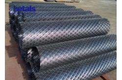 China OEM Aluminium Expanded Metal Mesh Sheet Grill Wire 4x8 Diamond Hole supplier