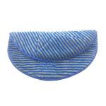 Microfiber Twist Yarn Round Shape Cart Polishing Refill Pad 48cm Dia Grey for sale