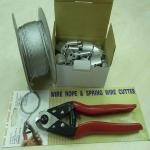 Industrial Aircraft Cable Quick Connectors Wire Rope Looping Gripper For Hanging System for sale