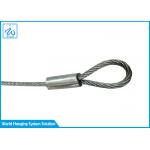 Galvanized Wire Rope Sling Assembly With Soft Eye 2.0mm For Promotional Displays for sale