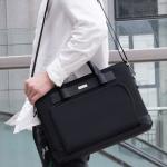 Customized Messenger Bag Laptop Case With Shoulder Strap​ Black color for sale