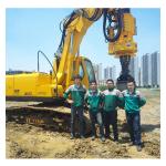 Customized Small Piling Rotary Drilling Rig Machine Hydraulic 1200mm 30rmp