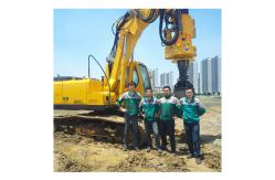 China Customized Small Piling Rotary Drilling Rig Machine Hydraulic 1200mm 30rmp supplier